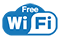 Free WiFi internet access.